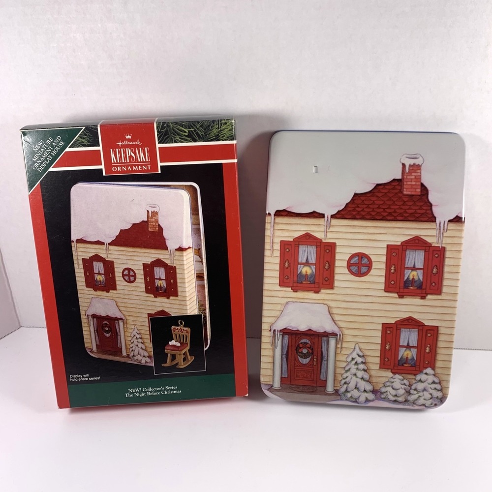 Hallmark 1992 Keepsake Ornament Collector's Series The Night Before‎ Christmas